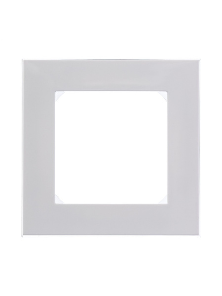 Купить ABB EPJ Levit белый / дымчатый чёрный Рамка 1 пост 2CHH015010A6062