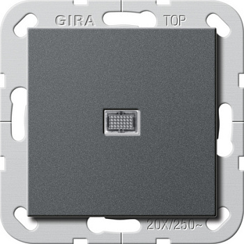 Gira Выключатель двухполюсный "Британский стандарт" с подсветкой 20А 283428