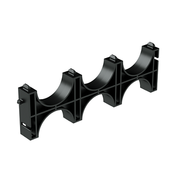 DKC Держатель расстояния (кластер) для двустенных труб, д.50мм, тройной