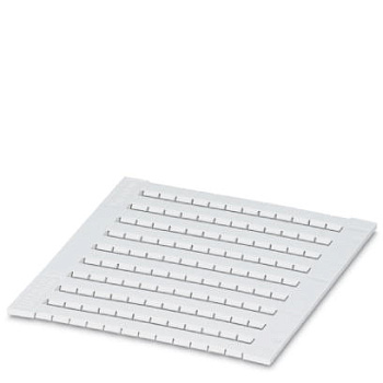 Phoenix Contact Маркировочный лист Zack, плоский ZBFM 5/WH:UNBEDRUCKT 0803595