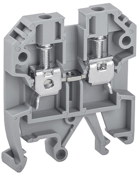 IEK Клемма винтовая КВИ-4мм2 серая
