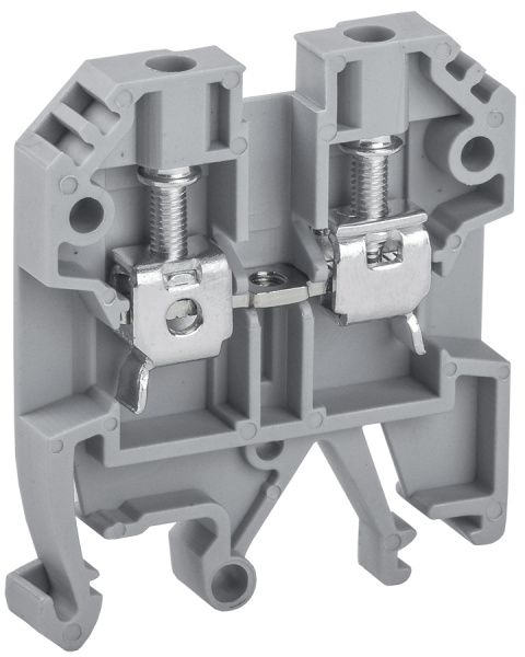 IEK Клемма винтовая КВИ-4мм2 серая