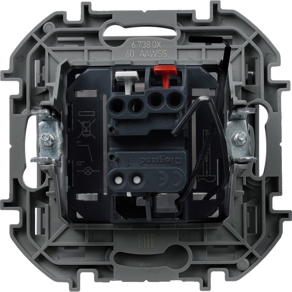 Купить Legrand INSPIRIA Белый Выключатель для гостиничных номеров 673800