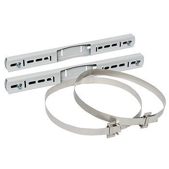 EKF Basic Крепление на столб монтажной полосой (ширина шкафа до 400 мм)