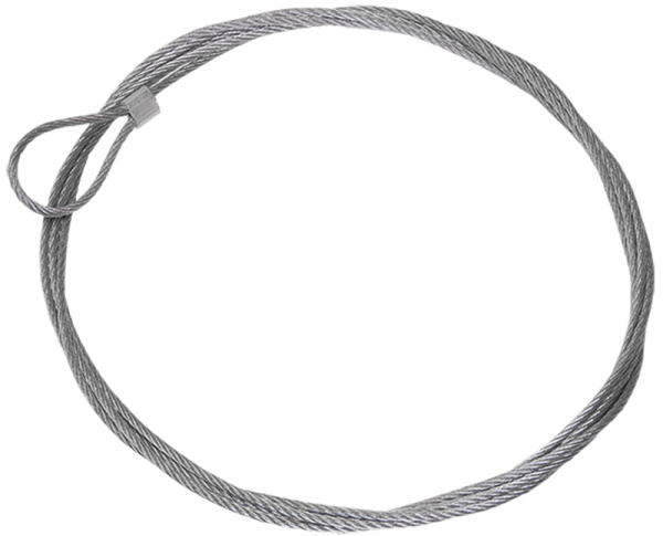 IEK Стальной трос с петлей 1 м.