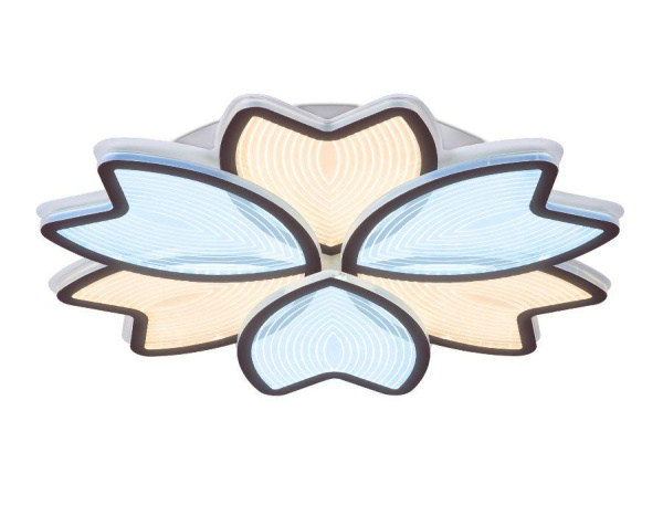 Купить Ambrella Потолочный светодиодный светильник с пультом AK4305/6 CF кофе 117W 510*500*80 (ПДУ РАДИО 2.4)