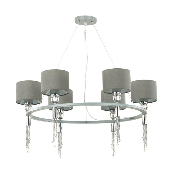 Купить Lumion 4515/6 NEOCLASSI LN21 116 хром, серый Люстра E27 6*60W 220V SANTIAGO