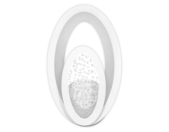 Ambrella Настенный светодиодный светильник FA421 WH белый 3000K+6400K 21W 160*260*60