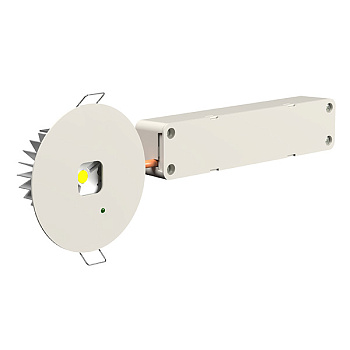 Белый свет Аварийный светильник BS-ORBITA-10-L4-ELON Black a17007