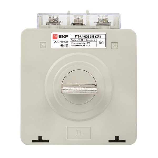 Купить EKF PROxima Трансформатор тока ТТЕ-A-1000/5А с клеммой напряжения класс точности 0,5S