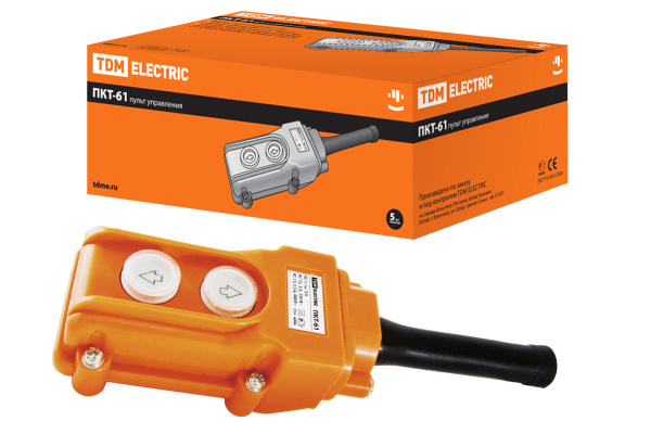 TDM Пульт управления ПКТ-61 на 2 кнопки IP54 SQ0706-0003