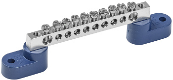 IEK Шина N "ноль" на двух угловых изоляторах Ni ШНИ-6х9-10-У2-С