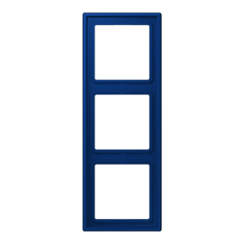 JUNG LS 990 Рамка 3-ая Bleu outremer fonce(4320T) LC9834320T