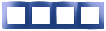 ЭРА 12-5004-29 Ультрамарин Рамка на 4 поста, 12