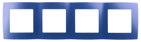 ЭРА 12-5004-29 Ультрамарин Рамка на 4 поста, 12
