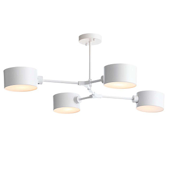 ST Luce SLE183502-04 Люстра потолочная Белый/Белый E14 4*60W