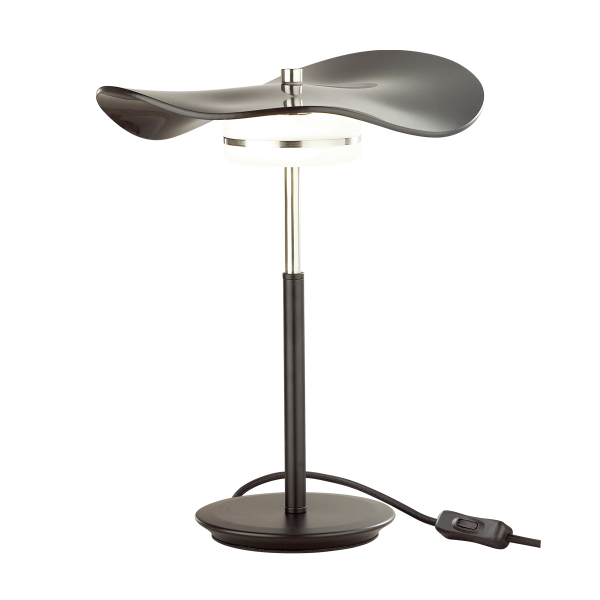 Купить Odeon Light 4859/10TL L-VISION ODL_EX21 никель/черный/стекло Настольная лампа LED 1*13W 4000K FLUENT