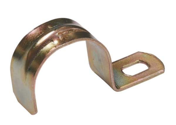 Купить IEK ELASTA Скоба металл.двухкомпон. d16-17мм CMA12-16-100