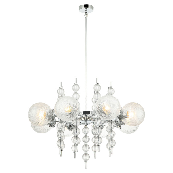 Lussole LOFT Люстра подвесная хром LSP-8528