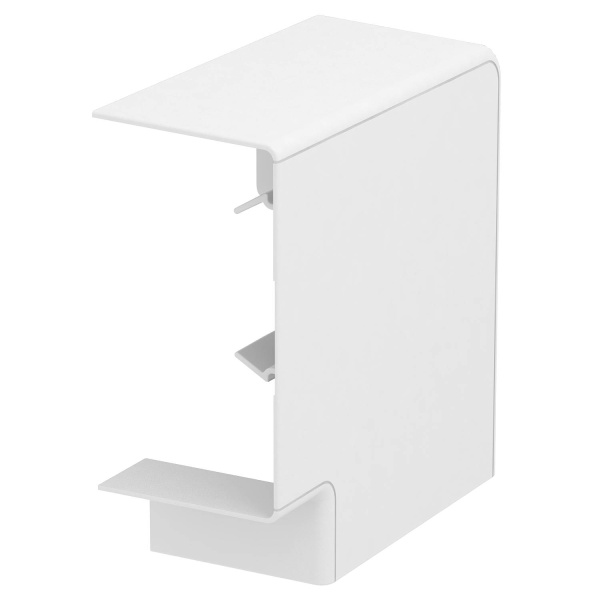 OBO Bettermann Угол плоский кабель-канала Rapid 80, 70x130 мм, ABS-пластик, белый 6274420