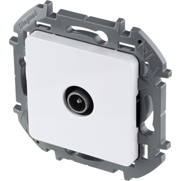 Купить Legrand INSPIRIA Белый Розетка TV - оконечная - 10 дБ - 5-862 мГц 673870