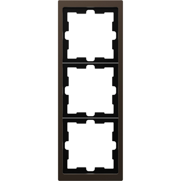 SE Merten D-Life Мокко Рамка 3-ая MTN4030-6552