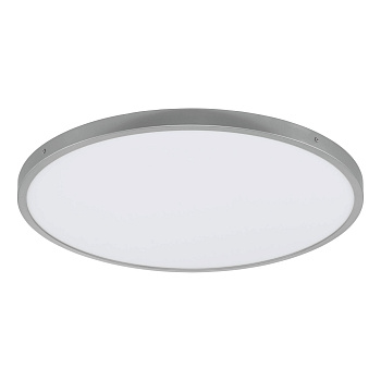 Eglo 97552 Cветодиодный накладной светильник FUEVA 1 диммир., 27W(LED), 3200lm, 600, H30, алюминий, серебро