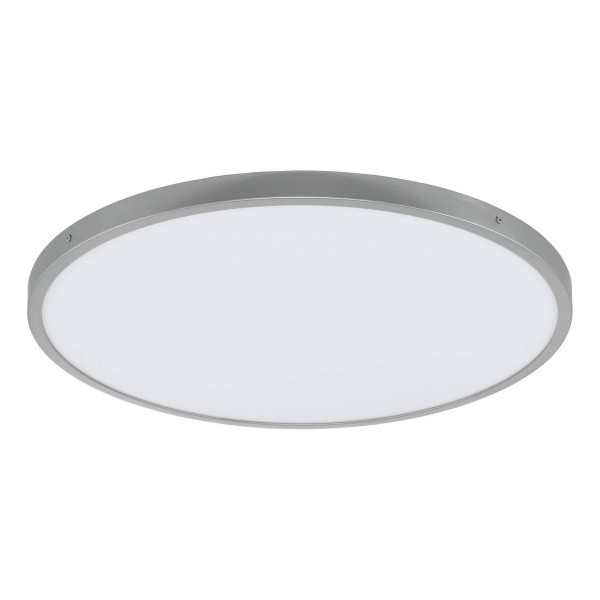 Eglo 97552 Cветодиодный накладной светильник FUEVA 1 диммир., 27W(LED), 3200lm, 600, H30, алюминий, серебро