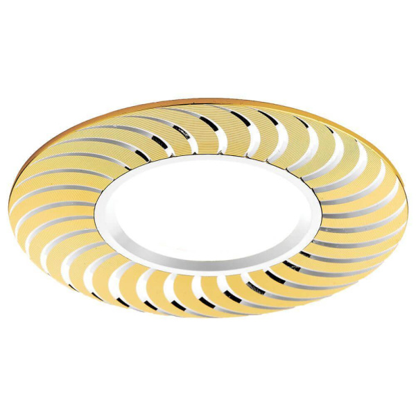 Ambrella Встраиваемый потолочный точечный светильник A720 G/AL золото/алюминий