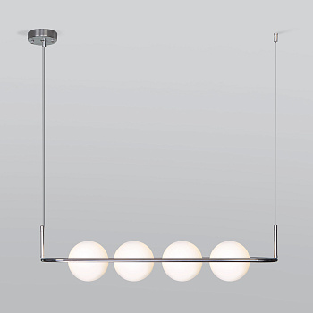 Eurosvet Подвесной светильник со стеклянными плафонами 50089/4 хром a049526