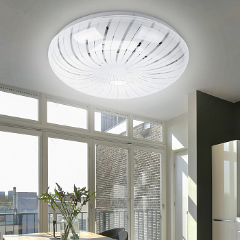 ЭРА Светильник потолочный светодиодный SPB-6-24-6,5K Meduza без ДУ 24Вт 6500K