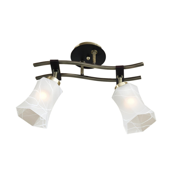 Citilux CL142123 Мерида Брон.Ст.+Венге Светильник Потолоч.