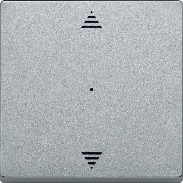 SE Merten KNX\EIB SM Алюминий Клавиша для модуля 1-кнопочного выключателя с символами ВВ/ВН, 1/0 MTN625560