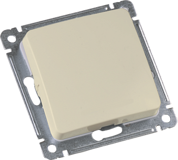 Hegel Мастер внутр Слоновая кость ВС10-411-01 Выключатель 1-клавишный, механизм