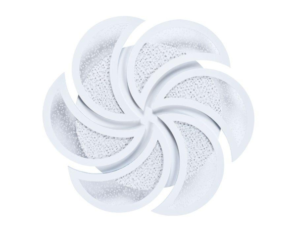 Купить Ambrella Потолочный светодиодный светильник с пультом FA856/6 WH белый 168W D500*50 (ПДУ РАДИО 2.4)