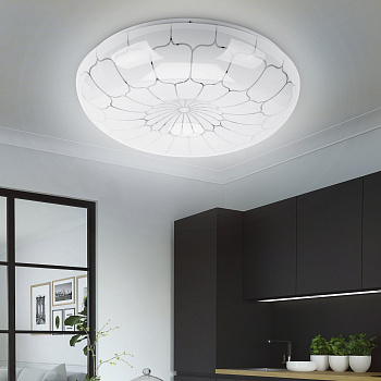 ЭРА Светильник потолочный светодиодный Классик без ДУ SPB-6-12-4K Pautina 12Вт 4000K