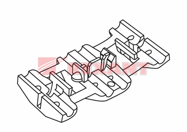 Купить ОТВЕТВИТЕЛЬ питания 0.5-0.75мм² красный Rexant 08-0791