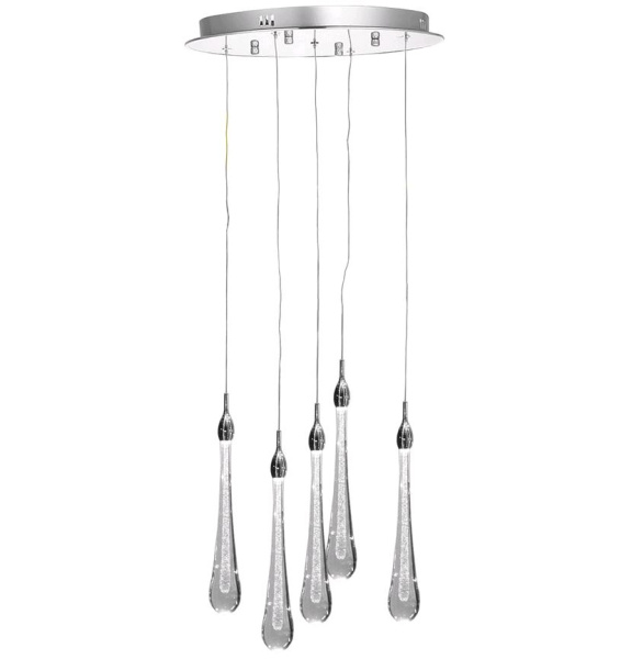 Kink Light 07860-5A,02 Подвес Асмер хром d40 h200 Led 15W (4000k)