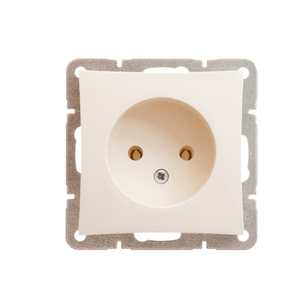 Купить SE Дуэт Беж Розетка б/з WDE000241