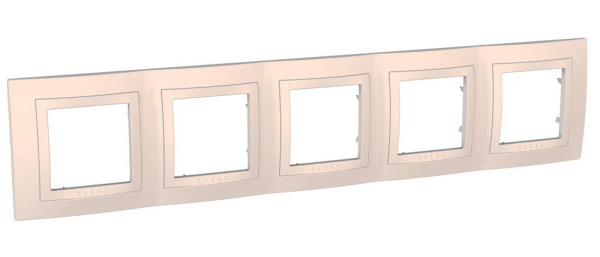 Купить SE Unica Бежевый Рамка 5-ая MGU2.010.25
