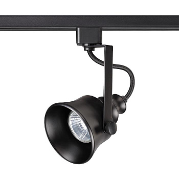 Novotech 370548 NT19 105 черный Трековый светильник IP20 GU10 50W 230V VETERUM