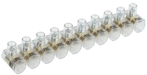 IEK Зажим винтовой  концевой изолированный КЗВИ 10 мм2  (10x1)