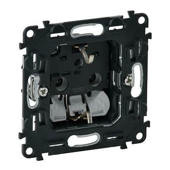 Legrand Valena Мех IN'MATIC Розетка с/з, безвинт.зажим 753021