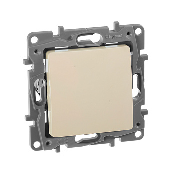 Legrand Etika Слоновая кость Кнопка автоматическая 6А 672314