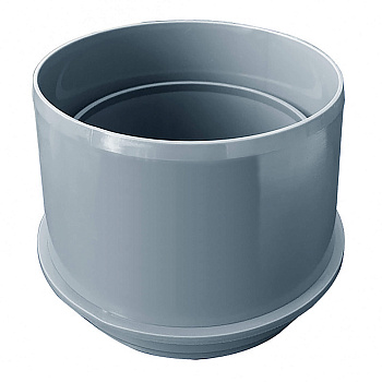 DKC Переходник для двустенных труб, полипропилен, д.110-125мм