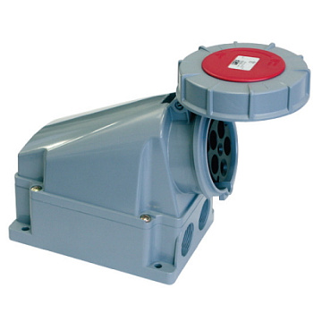 DKC Розетка наружной установки IP67 125 A 3P+E 400V DISW041254