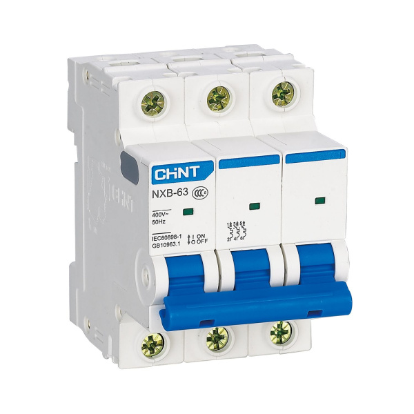 CHINT Автоматический выключатель NXB-63S 3P 32А 4.5kA C (R) 296830