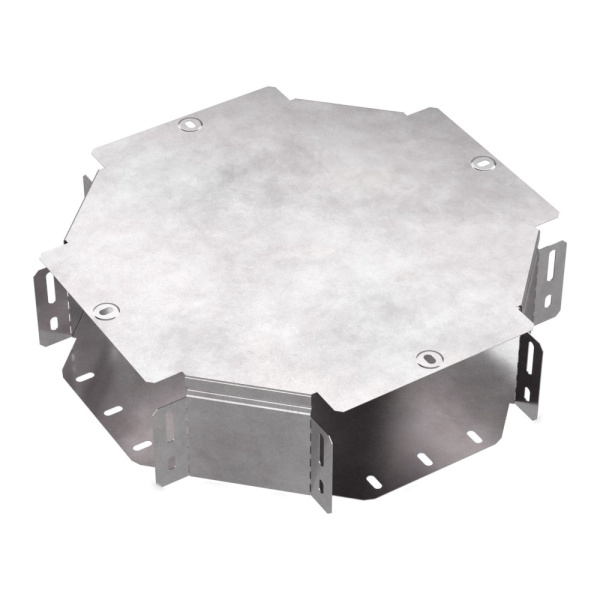 Промрукав Х-образный ответвитель с крышкой Стандарт 200х100 PR16.0464