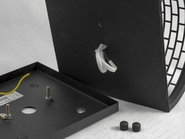 Купить Lussole LOFT Металл Черный /  Ткань Светильник настенный E14 40W LSP-9171