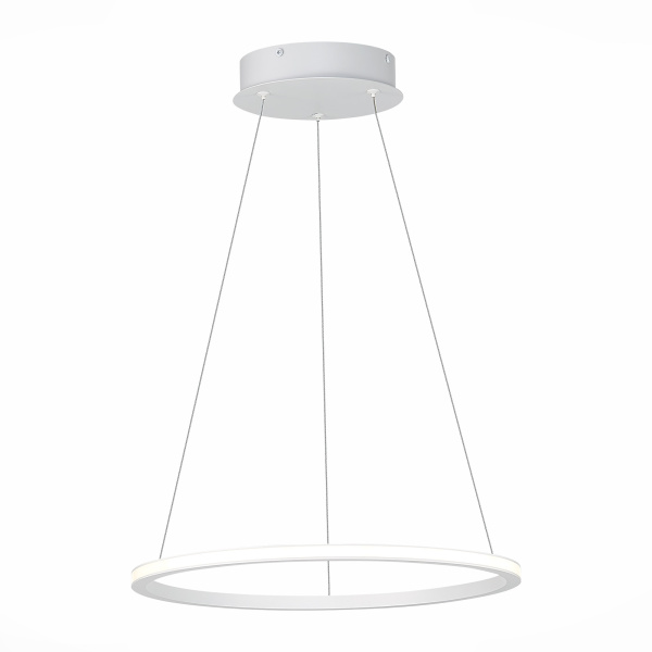 ST LUCE  ST604.543.22 Светильник подвесной Белый/Белый LED 1*22W 4000K ST LUCE  ST604.543.22 Светильник подвесной Белый/Белый LED 1*22W 4000K